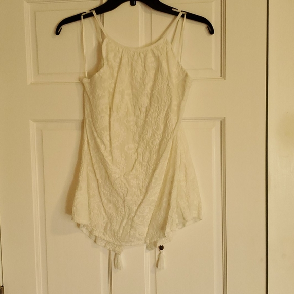 Laffaire Embroidered button tank - Picture 3 of 3